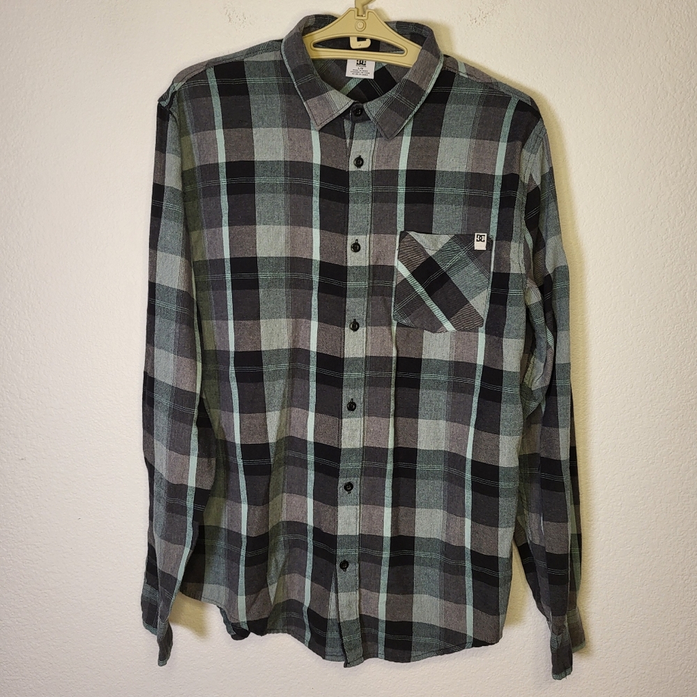 Vintage DC Flannel Shirt size Large